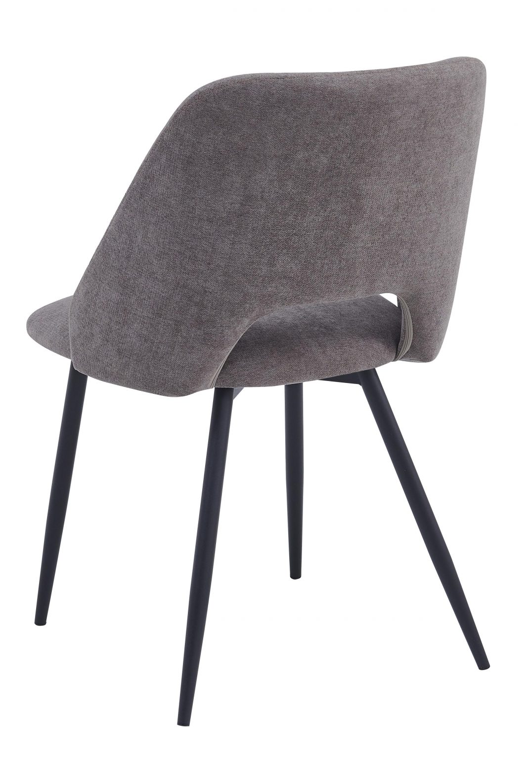 Sedia moderna imbottita Jamie tabacco