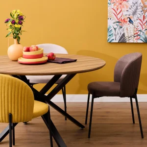 0049519_(4) Sedia Shelly in tessuto tortora 320 gr