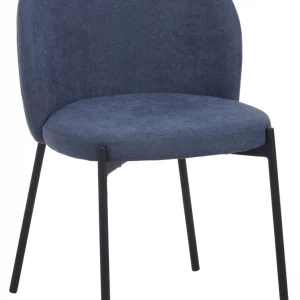 0051370 Sedia Shelly in tessuto blu 320 gr