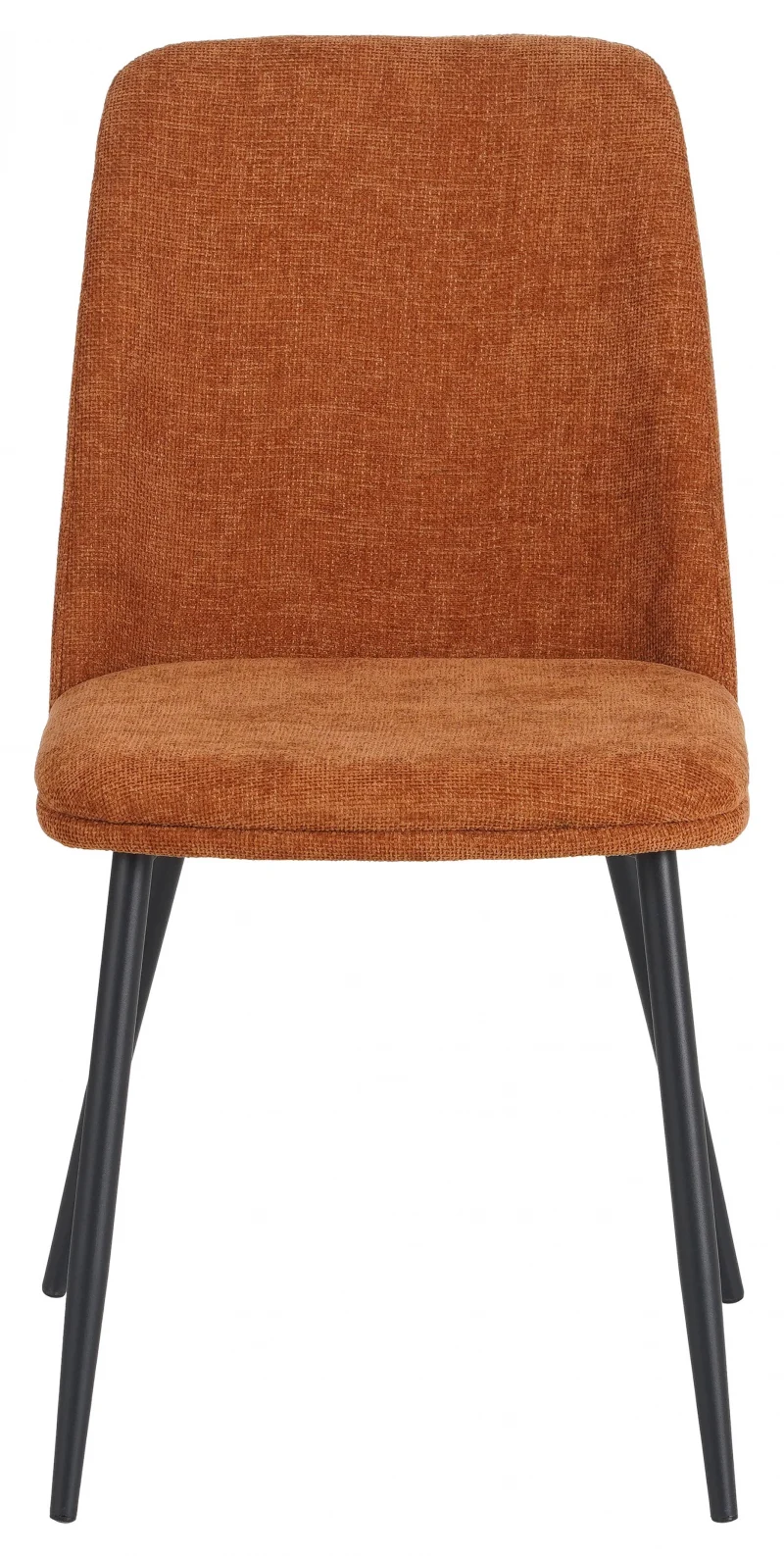 0051480 Sedia Tracy in tessuto color mattone