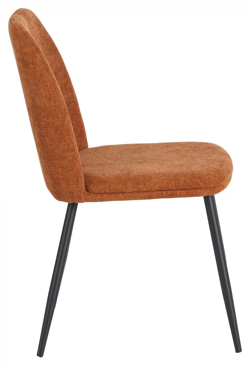 0051480_(1) Sedia Tracy in tessuto color mattone