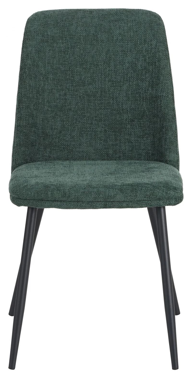 Sedia Tracy in tessuto colorverde scuro