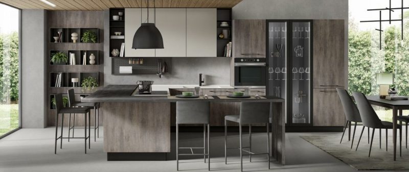 02-cucina-moderna-nevada_ossido-grigio_seta-bianco-opaco-1-1536x648 Cucina moderna NEVADA - Mobilturi