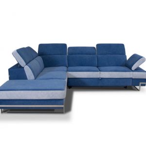 Divano angolare MIRABELLA con letto e  angolo contenitore