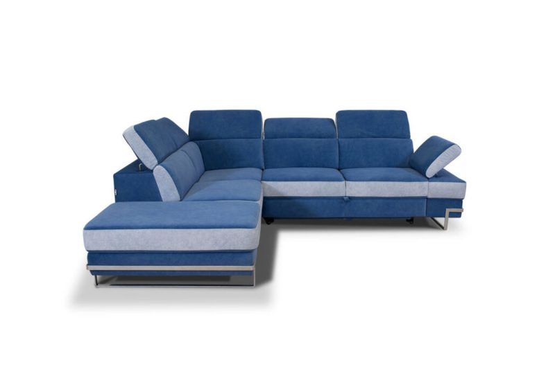Divano angolare MIRABELLA con letto e  angolo contenitore