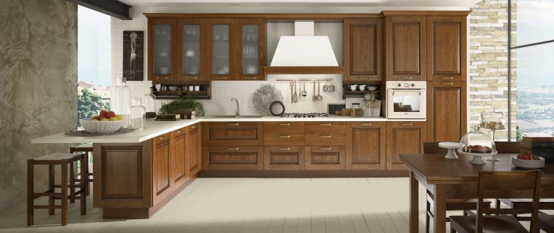 04-evo-cucine-telma-noce Cucina Classica TELMA - Evo cucine
