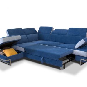 Divano angolare MIRABELLA con letto e  angolo contenitore