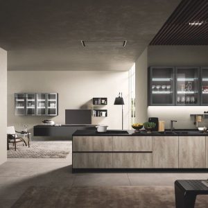 07_oceano_quercia_tabacco_nero_opaco Cucina moderna OCEANO - Mobilturi