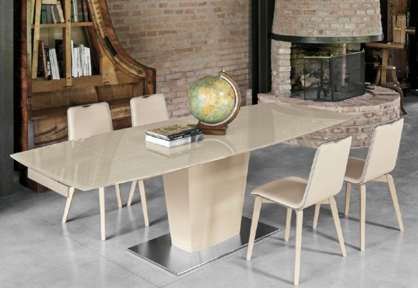 Tavolo moderno  allungabile COPERNICO 160