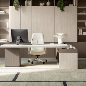 Scrivania direzionale appoggio Cannetè