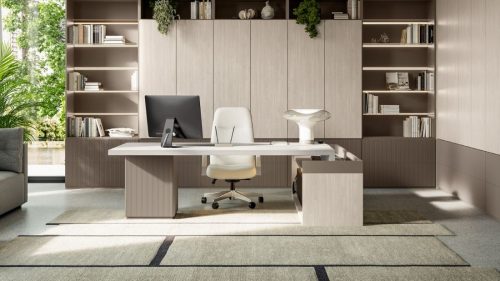 Scrivania direzionale appoggio Cannetè