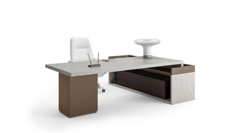 Scrivania direzionale appoggio Cannetè