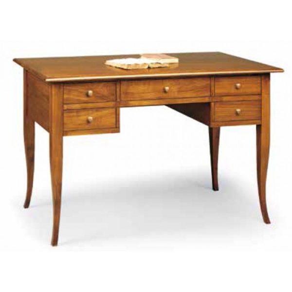 Scrivania con 5 cassetti