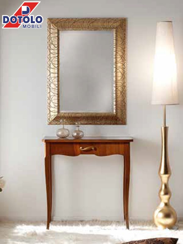 Specchiera Classica con finitura oro