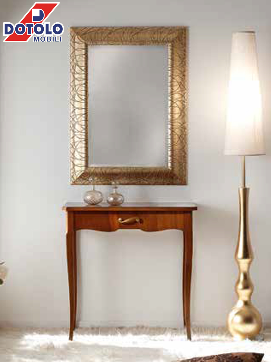 Specchiera Classica con finitura oro