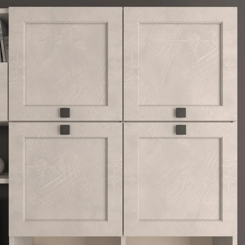 Parete attrezzata Laura spatolato