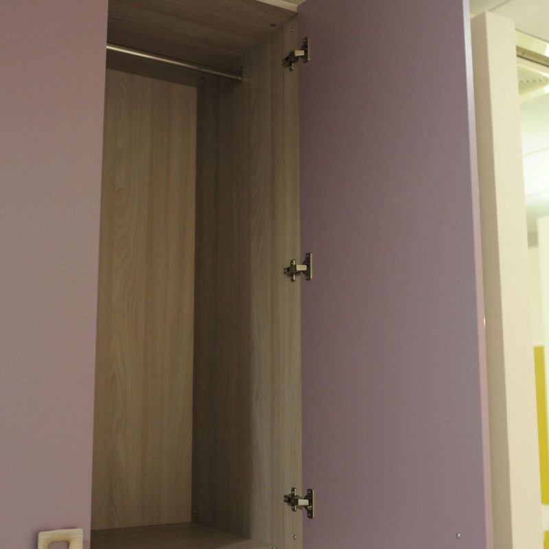 Cameretta Doppio Ponte -  Doppio Letto Singolo Betulla, Malva E Salvia