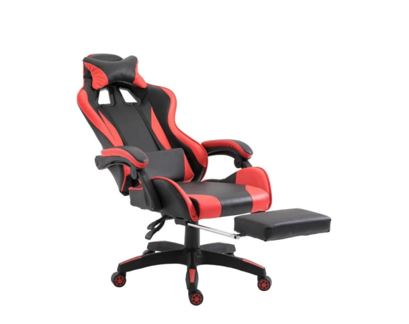 148/02 Poltrona Gaming Rossa e Nera