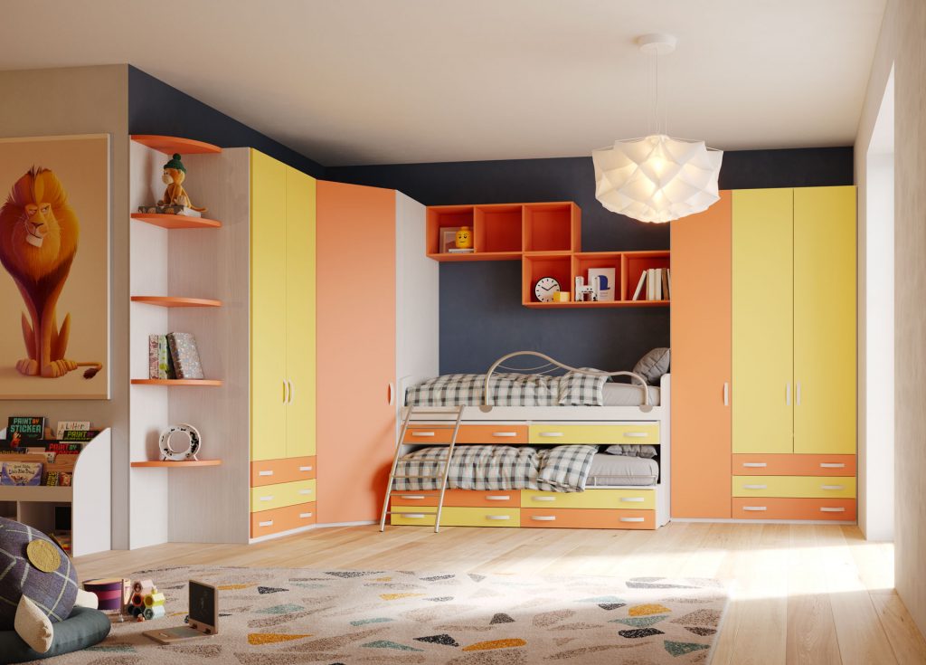 Cameretta moderna fly 355