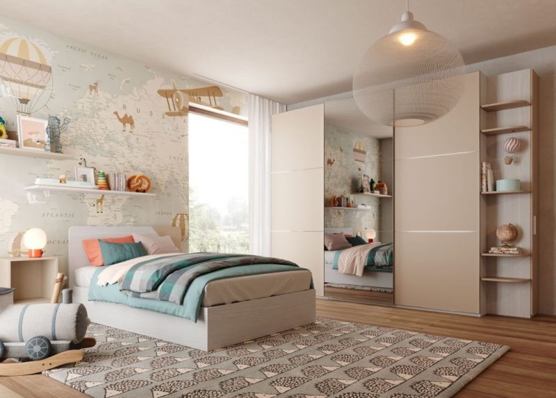 Cameretta moderna Fly 360