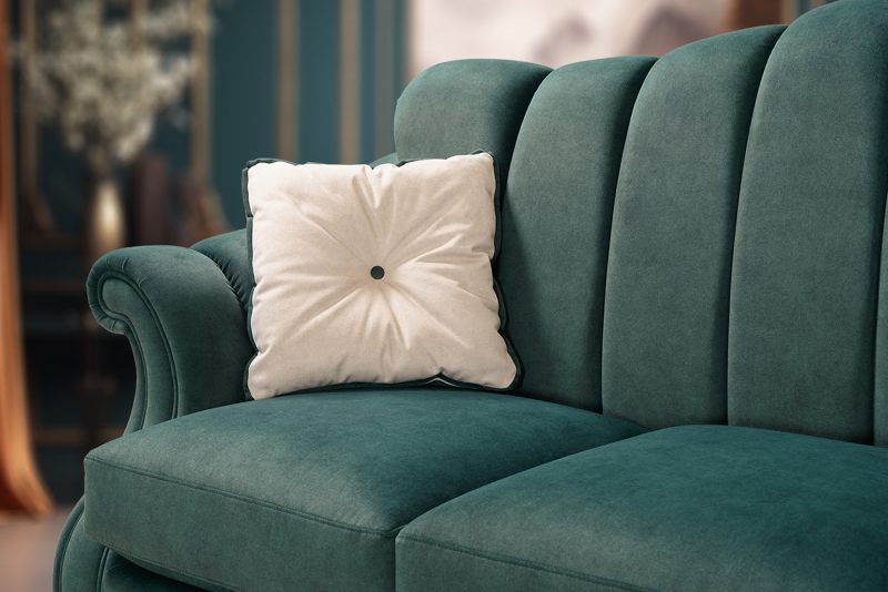 Divano classico ANITA 3 posti con 2 cuscini