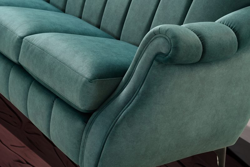 Divano classico ANITA 3 posti con 2 cuscini