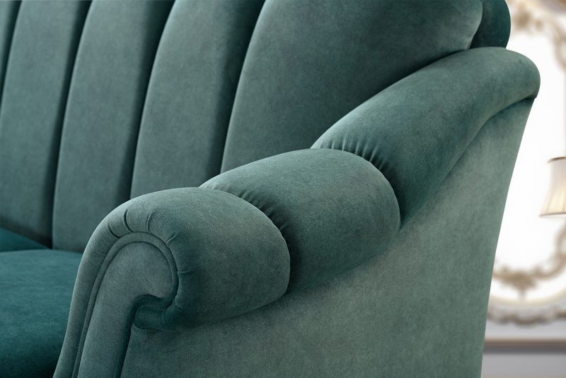 Divano classico ANITA 3 posti con 2 cuscini