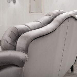 Divano classico Ambra 3 posti con 2 cuscini