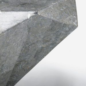 Tavolino DIAMOND medium in pietra grigia