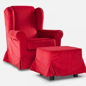 Poltrona GINEVRA con poggiapiedi