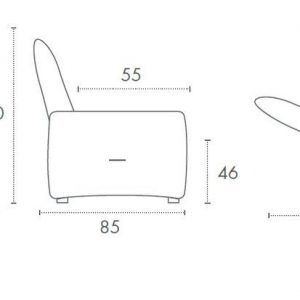 Poltrona Relax JENNY LIFT