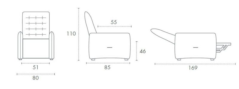 Poltrona Relax JENNY LIFT