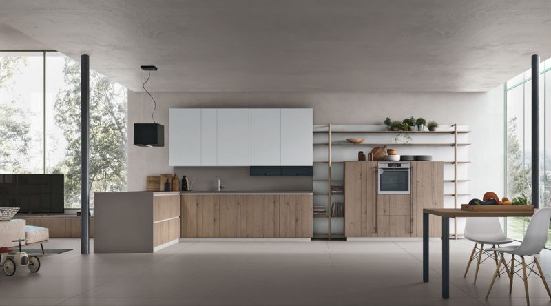 Cucina moderna NATURAL - Stosa Cucine