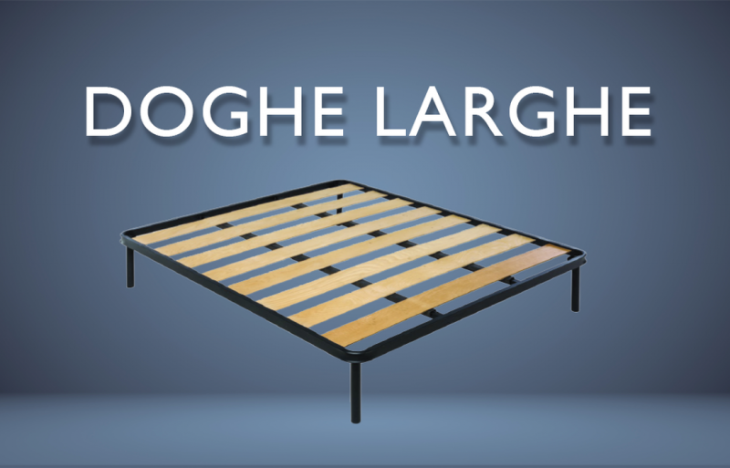 Rete Ortopedica Matrimoniale Doghe Larghe