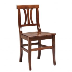 SEDIA-VITTORIA-LEGNO-NOCE-SEDUTA-MASSELLO-DOTOLO-MOBILI- Sedia Vittoria in legno noce con seduta massello