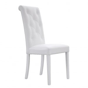 SEDIA_FEDE_CAPITONNE-BIANCA_DOTOLO_MOBILI Sedia Fede capitonnè bianca