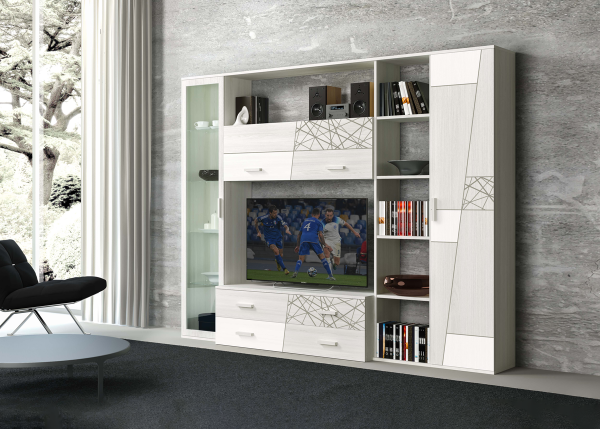 SOGGIORNO-CHARLOTTE_dotolo_mobili Parete attrezzata Charlotte