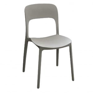 Sedia-in-Polipropilene-Grigio-dotolo-mobili Sedia moderna in Polipropilene Grigio