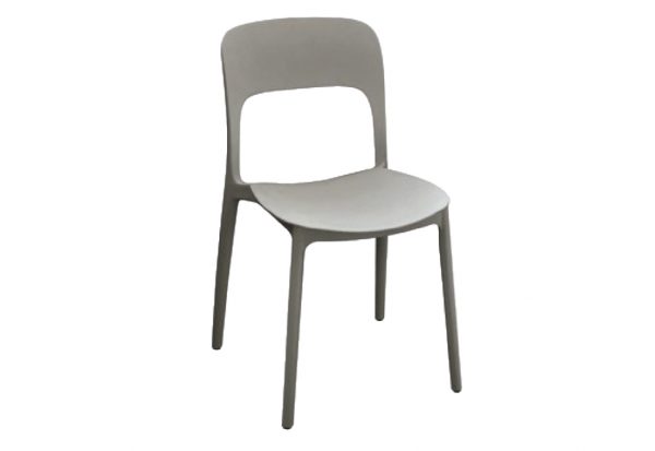 Sedia moderna in Polipropilene Grigio