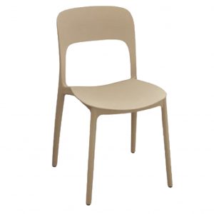 Sedia-in-Polipropilene-tortora-dotolo-mobili Sedia moderna in Polipropilene tortora