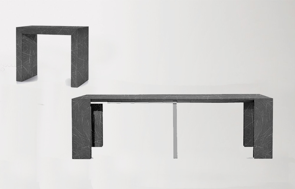 Consolle  MARMOR  300 cm effetto Marmo