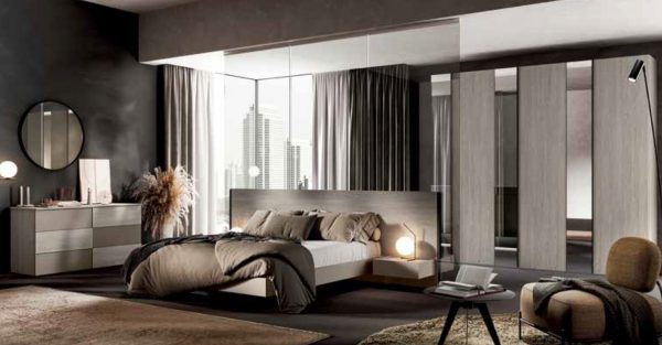 Camera matrimoniale moderna VQ3112 – Artemide Visone