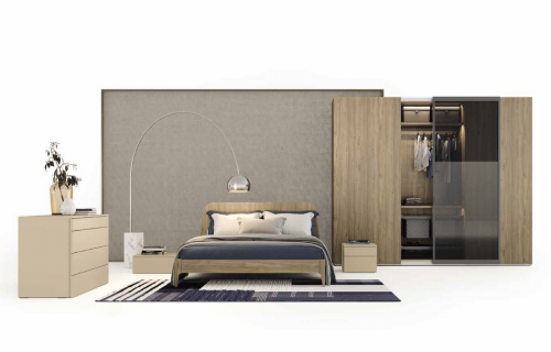 Camera Matrimoniale Moderna anta scorevole 06CM