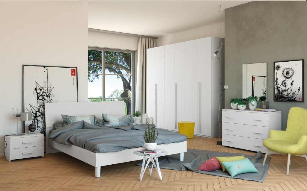 camera-matrimoniale_rosy_bianca_frassino_dotolo_mobili Camera Matrimoniale Rosy bianco frassino