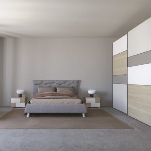 camera_matrimoiale_tender_dotolo_mobili Camera matrimoniale TENDER moderna con armadio scorrevole