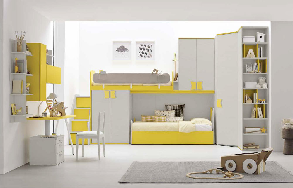 Cameretta Moderna Golf C-136 - Colombini Casa