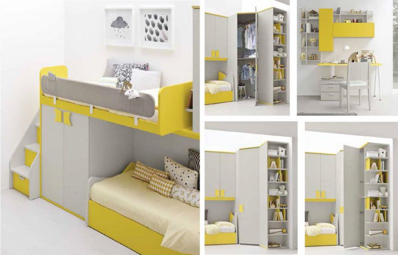 Cameretta Moderna Golf C-136 - Colombini Casa