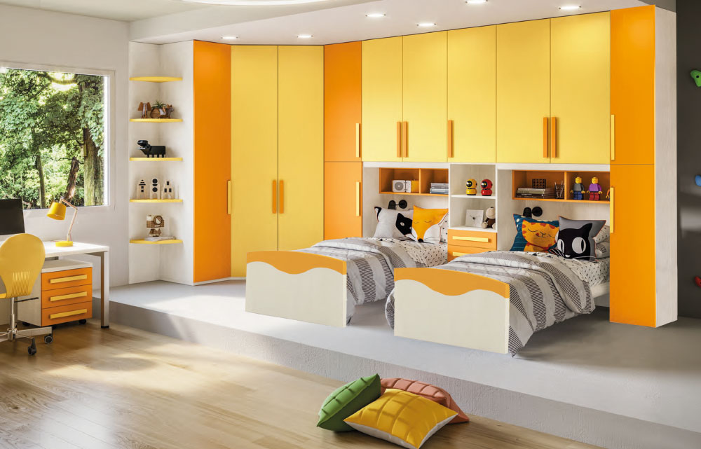 cameretta_doppio_ponte_moderna_componibile_dotolo_mobili Cameretta Doppio Ponte HAPPY