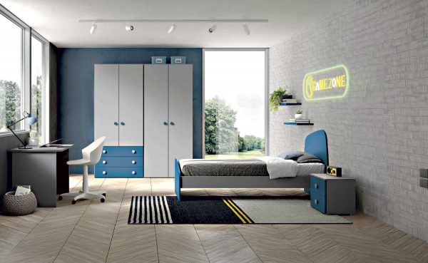 cameretta_singola_moderna_dotolo_mobili_bl Cameretta con letto singolo