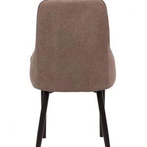 chantal_tabacco2 Sedia Chantal in tessuto tabacco